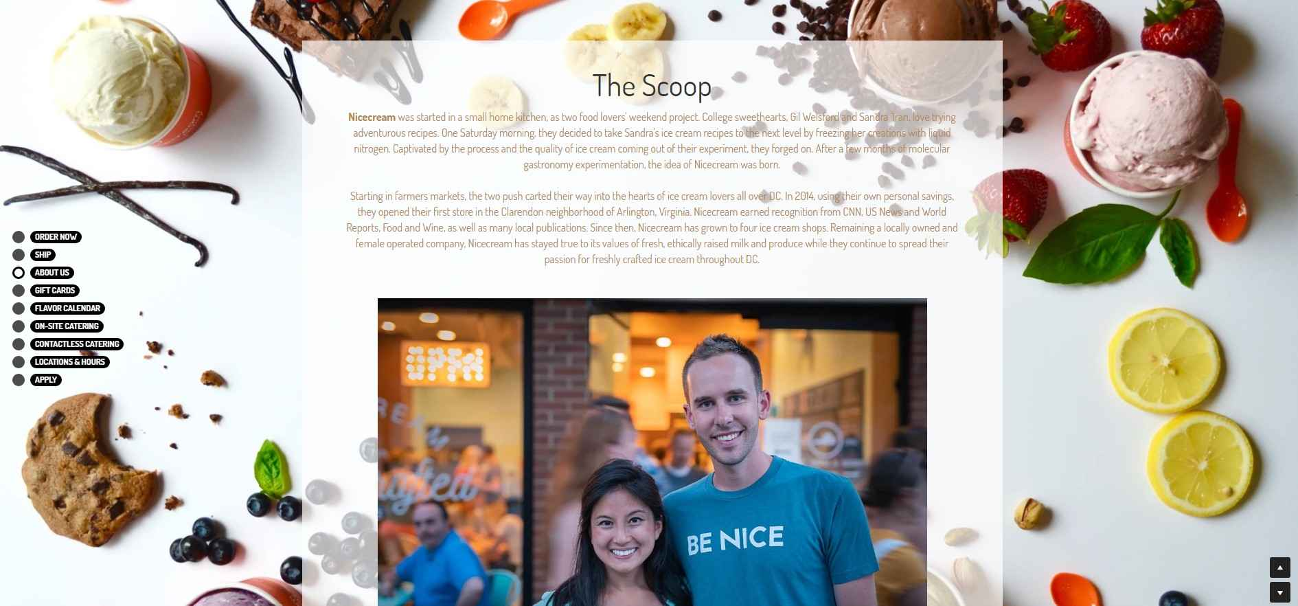 Nicecream Co. Strikingly Nicecream Co. Strikingly